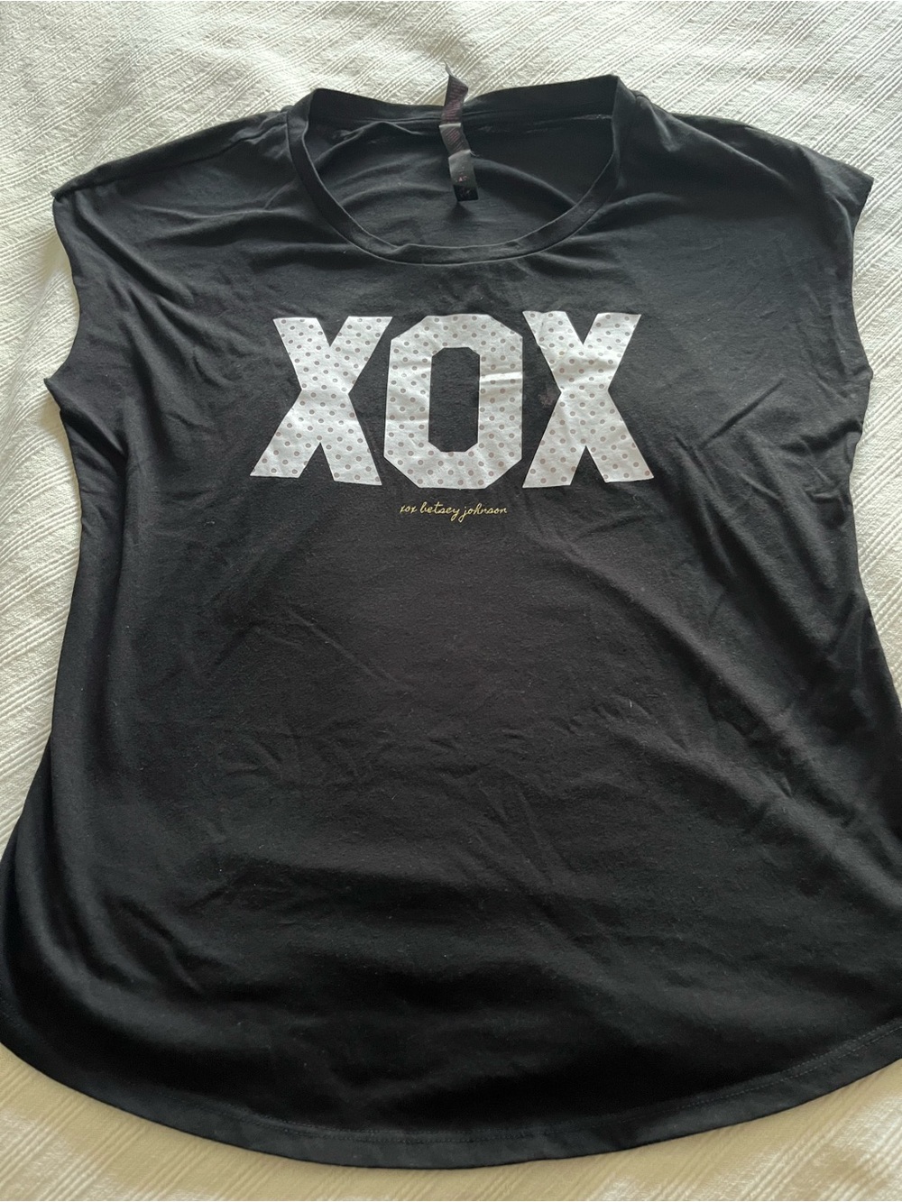 Betsey Johnson Performance XOX shirt